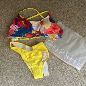 Cupshe bikini size small - NWT
